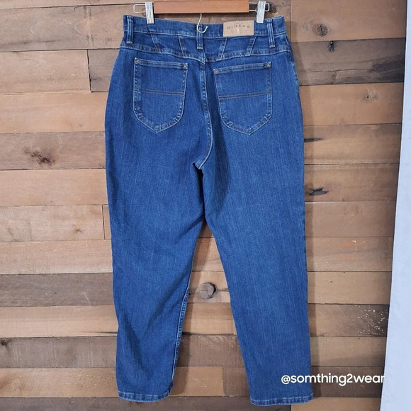 VINTAGE 90'S LEE Riders Straight Leg High Rise Jeans SZ 14 - Picture 7 of 10